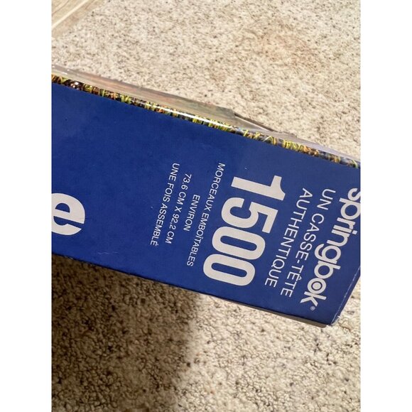 Springbok Nature Paisible 1500 Piece Jigsaw Puzzle Open Box Landscape Foliage - Picture 5 of 6